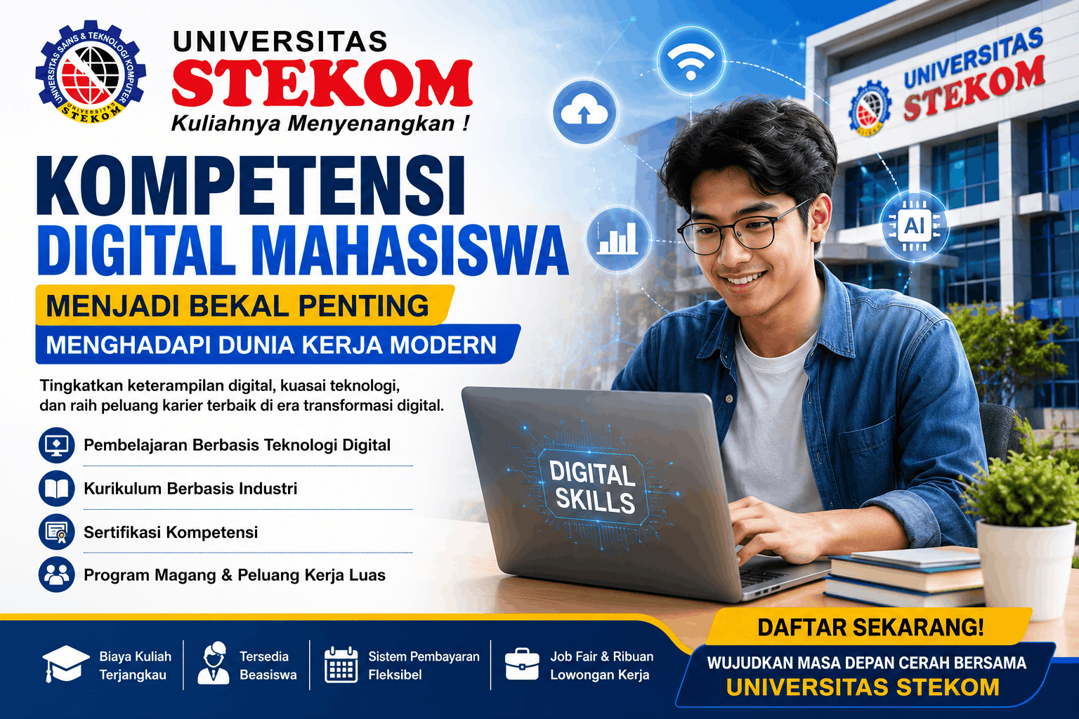 Kompetensi Digital Mahasiswa Menjadi Bekal Penting Menghadapi Dunia Kerja Modern