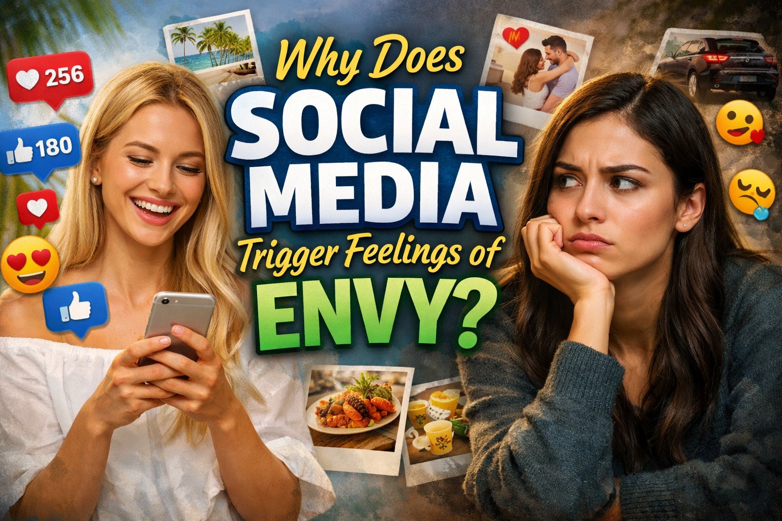 Why Does Social Media Trigger Feelings of Envy?