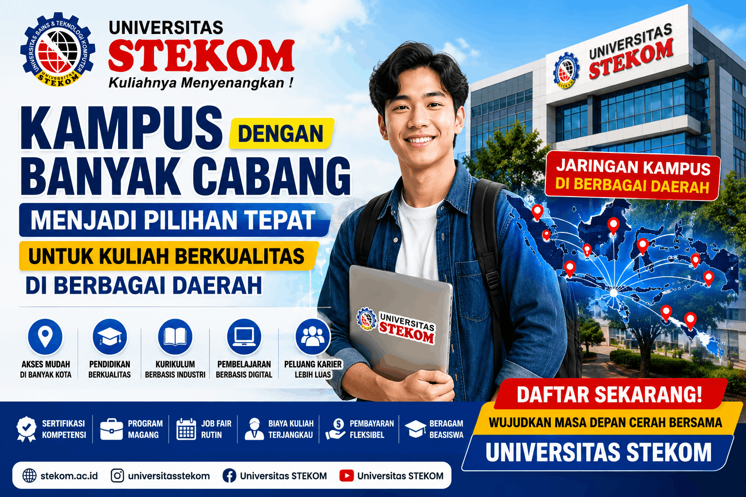 Kampus dengan Banyak Cabang Menjadi Pilihan Tepat untuk Kuliah Berkualitas di Berbagai Daerah