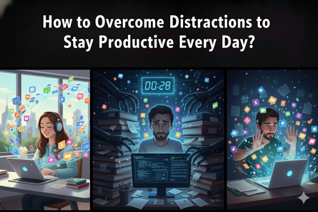 How to Overcome Distractions to Stay Productive Every Day?
