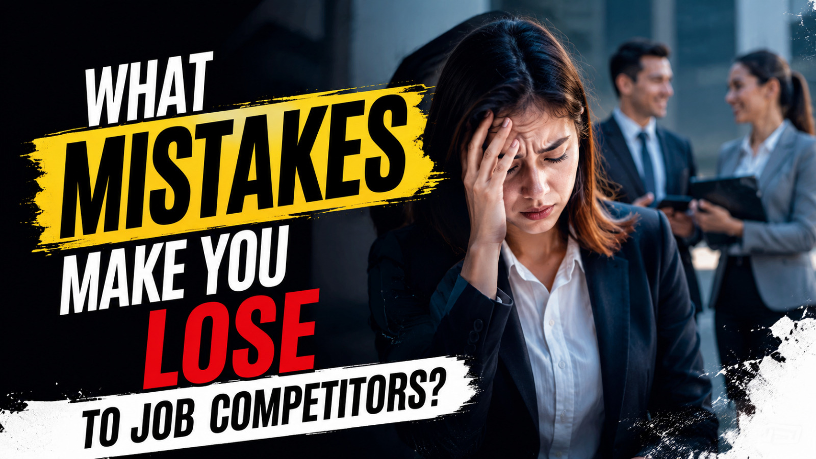 What Mistakes Make You Lose to Job Competitors?