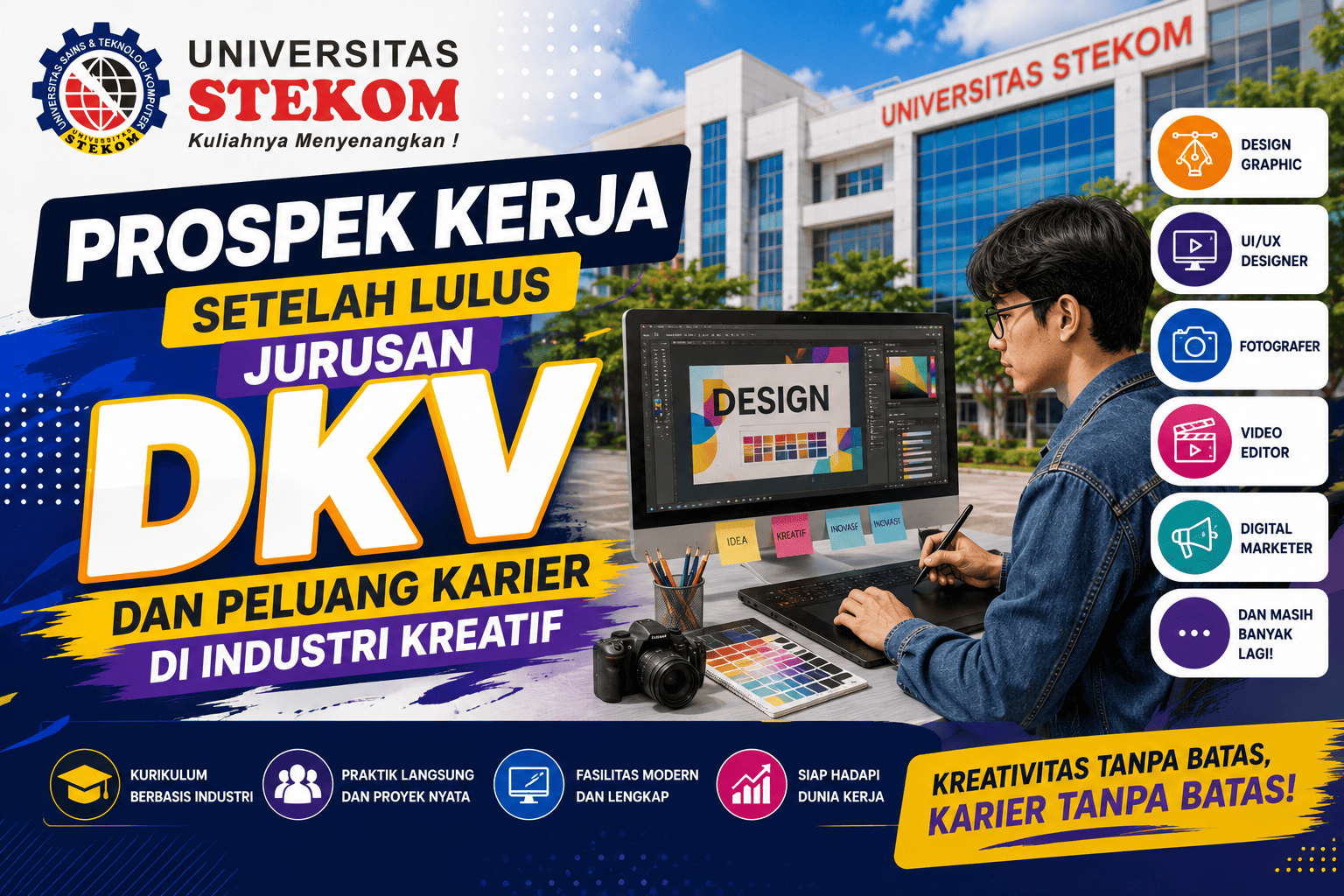 Prospek Kerja Setelah Lulus Jurusan DKV dan Peluang Karier di Industri Kreatif