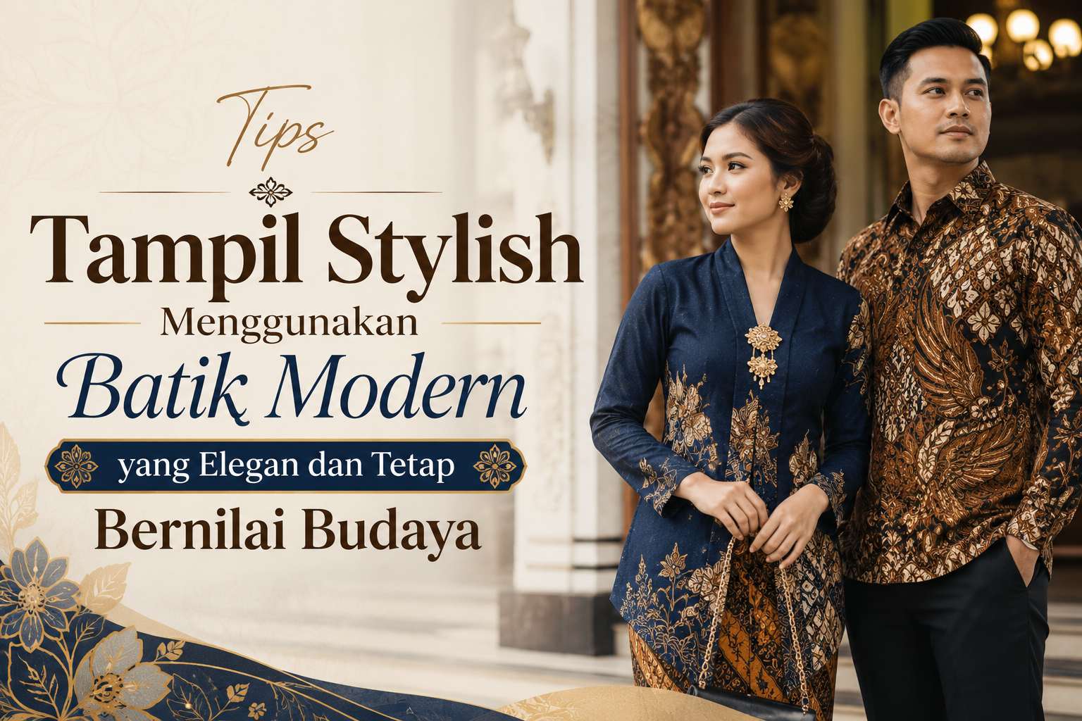 Tips Tampil Stylish Menggunakan Batik Modern yang Elegan dan Tetap Bernilai Budaya.
