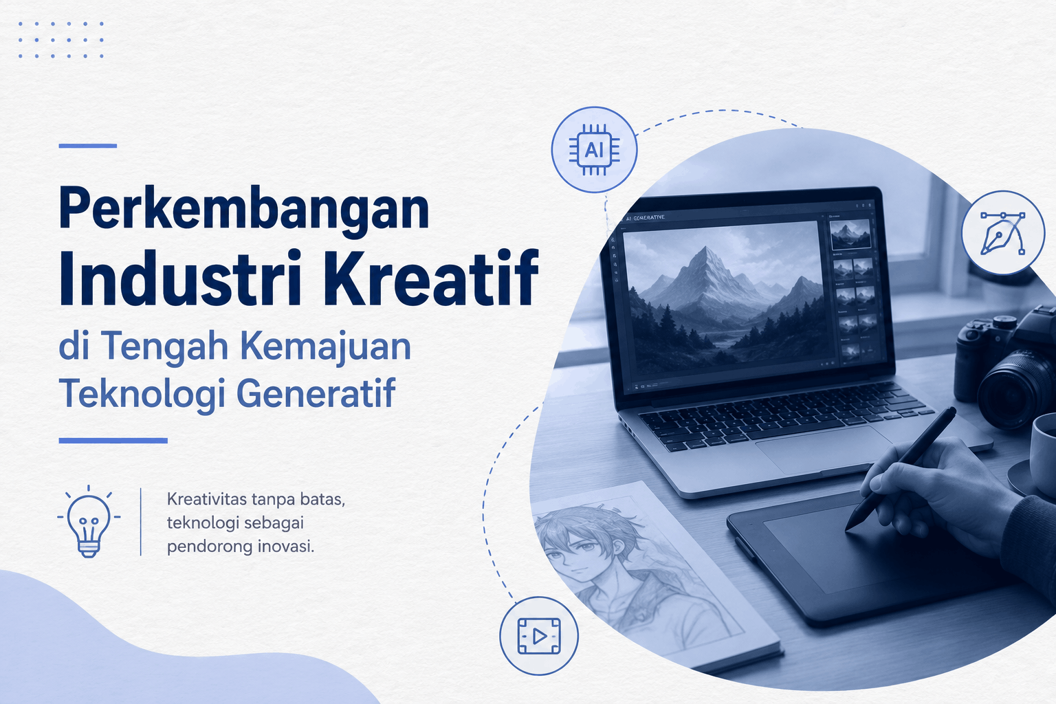 Perkembangan Industri Kreatif di Tengah Kemajuan Teknologi Generatif