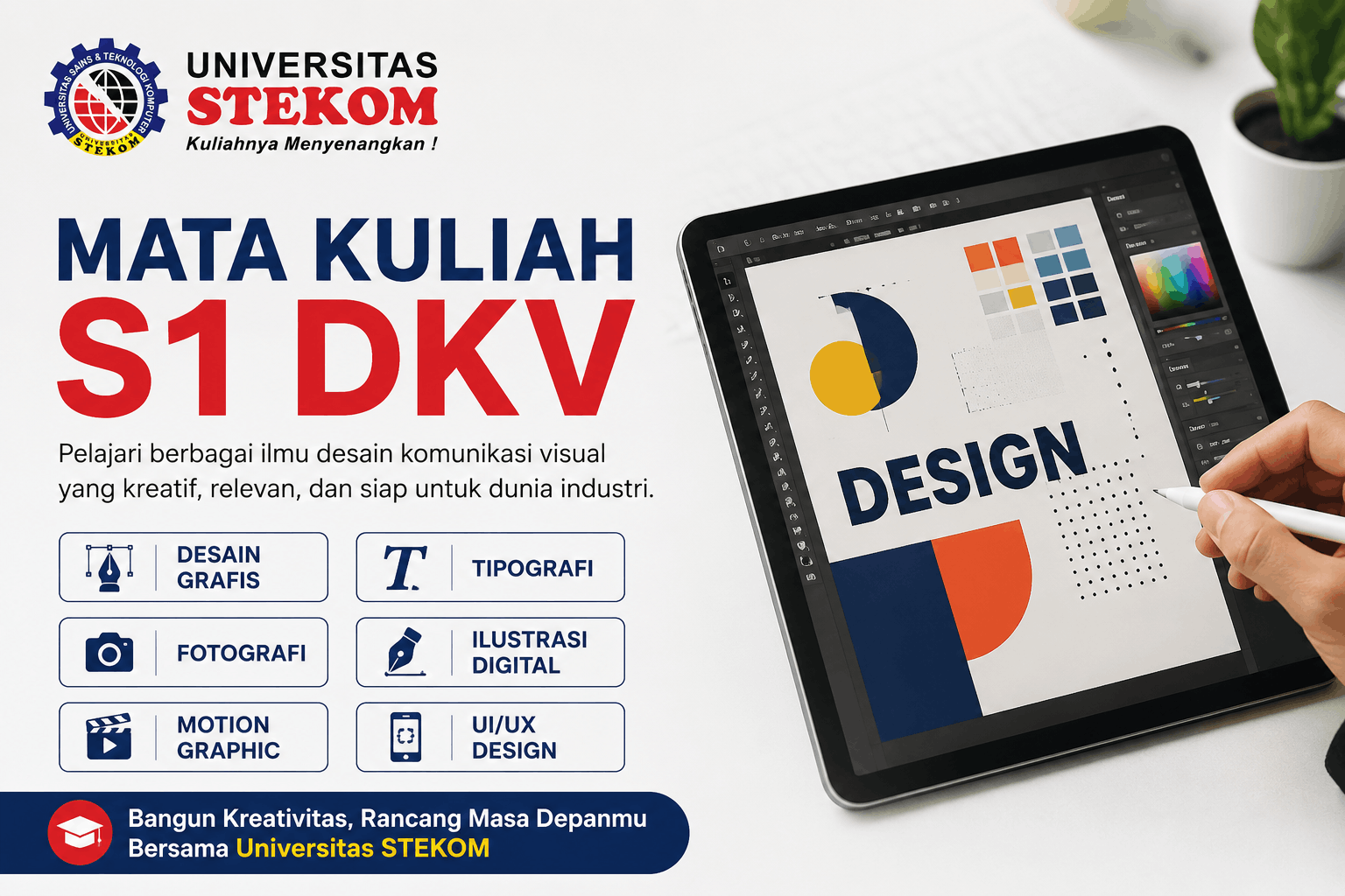 Mengenal Mata Kuliah S1 DKV dari Semester Awal hingga Lulus