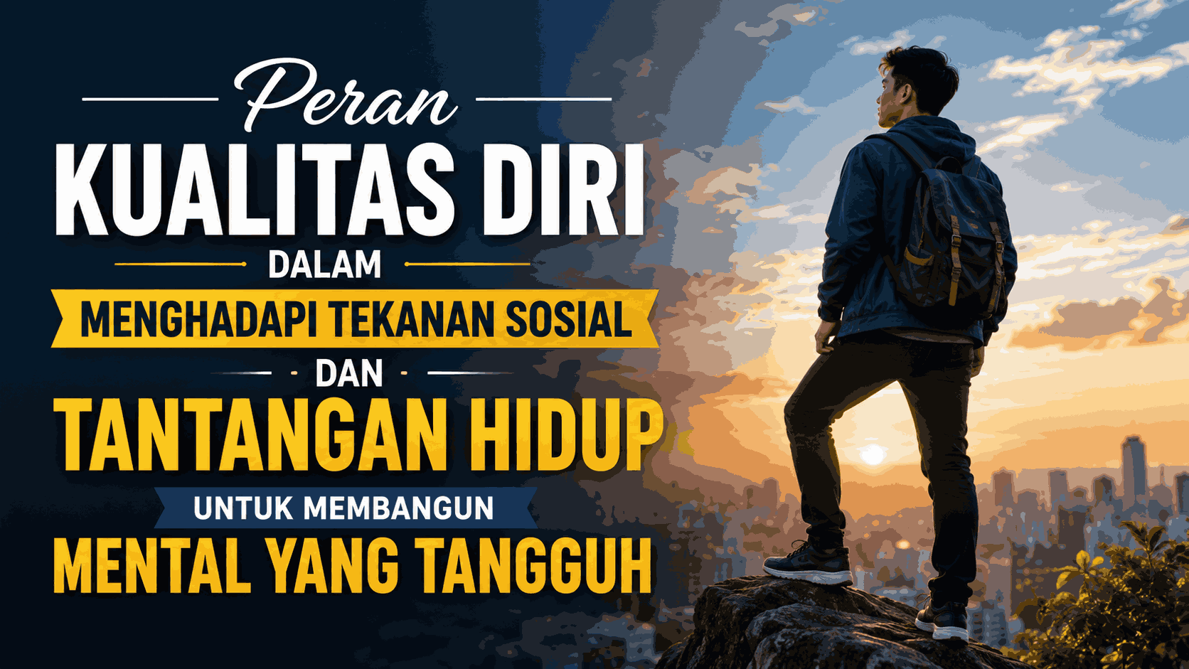 Peran Kualitas Diri dalam Menghadapi Tekanan Sosial dan Tantangan Hidup untuk Membangun Mental yang Tangguh