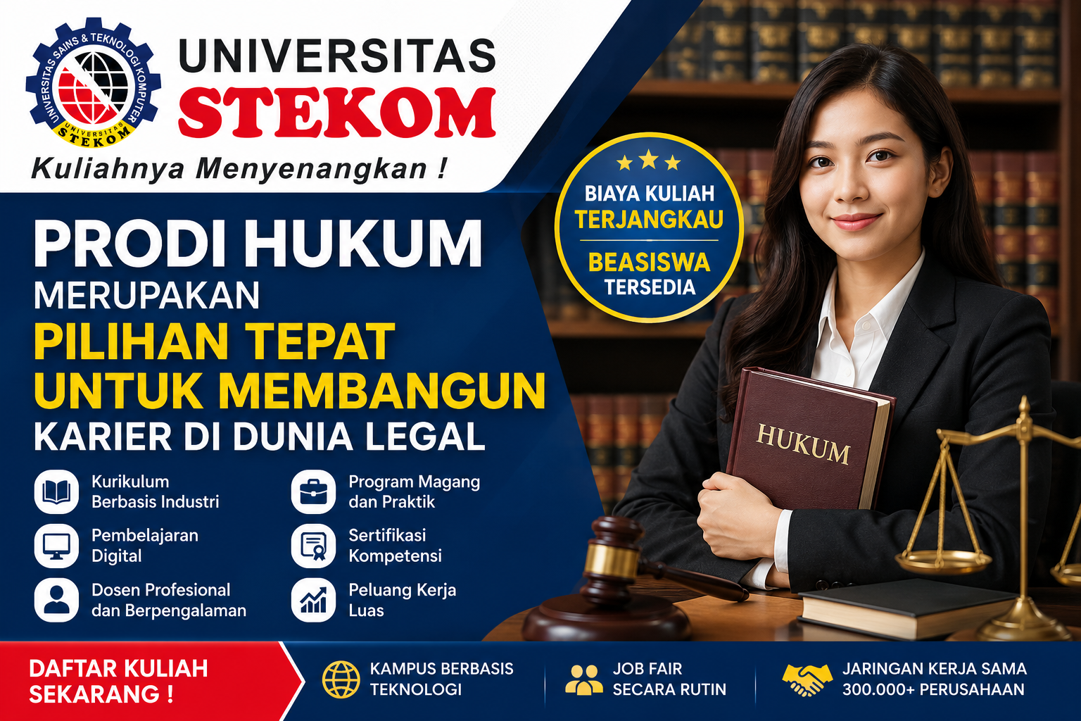 Prodi Hukum Merupakan Pilihan Tepat untuk Membangun Karier di Dunia Legal