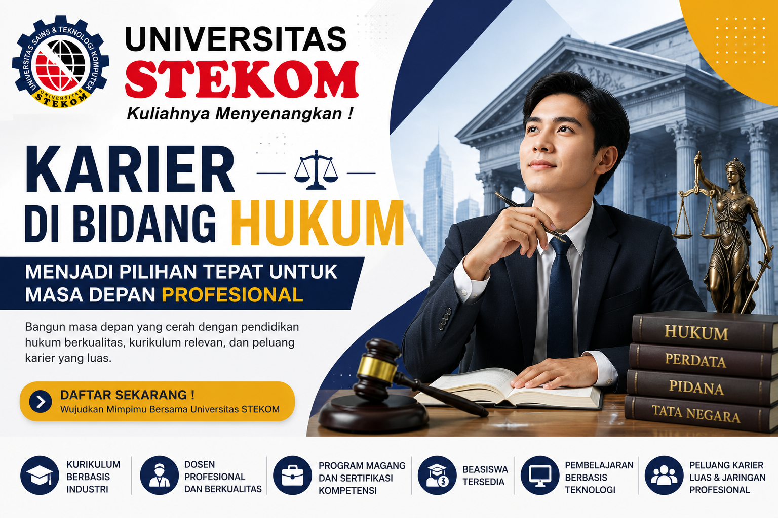 Karier di Bidang Hukum Menjadi Pilihan Tepat untuk Masa Depan Profesional