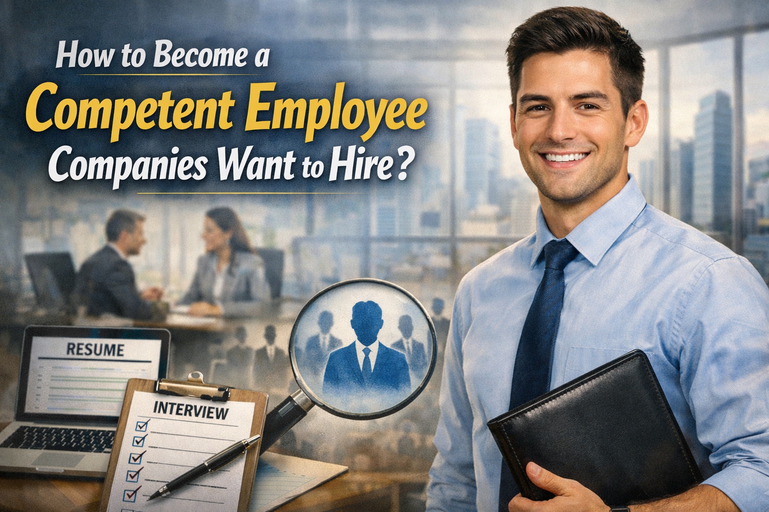 How to Become a Competent Employee Companies Want to Hire?