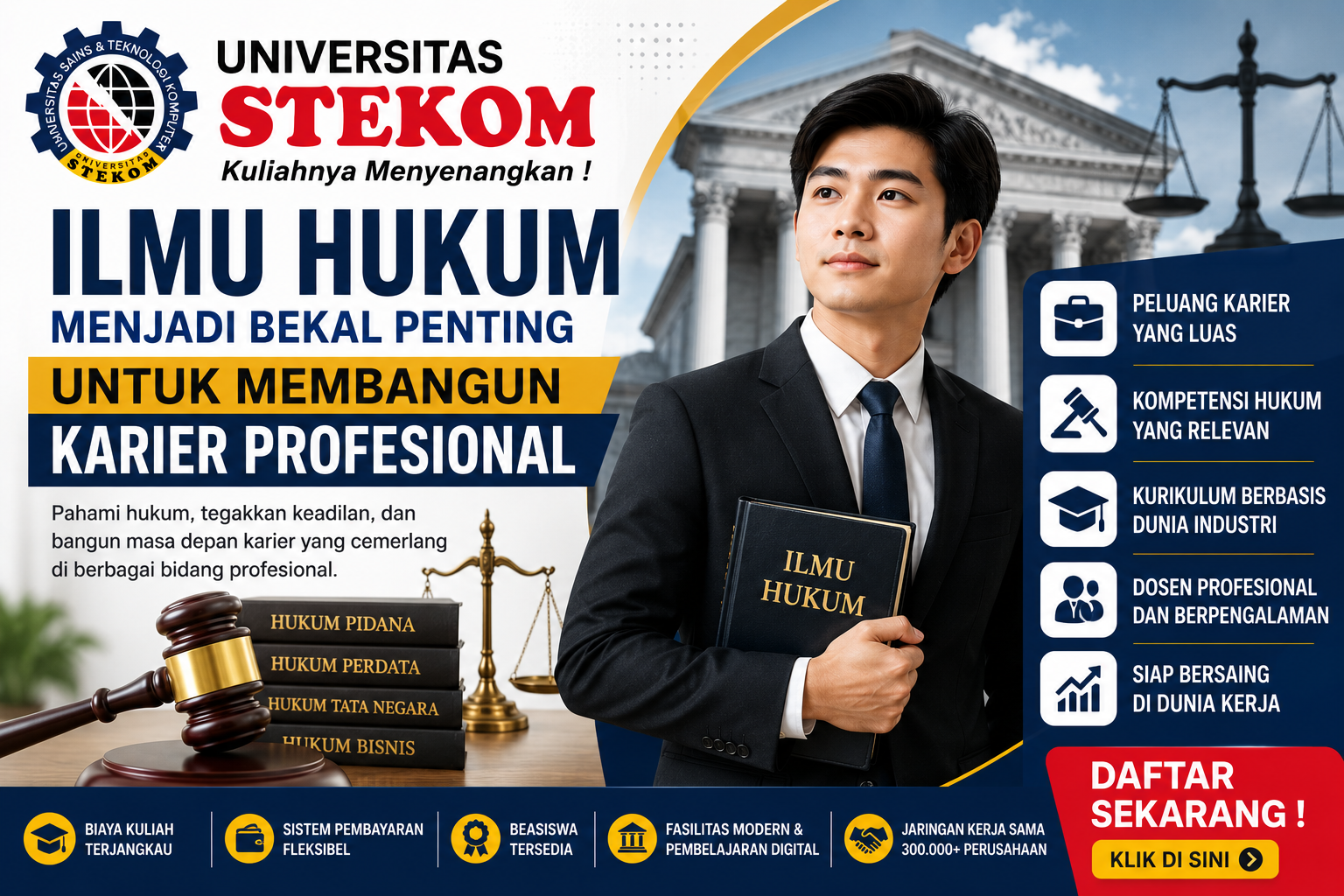 Ilmu Hukum Menjadi Bekal Penting untuk Membangun Karier Profesional