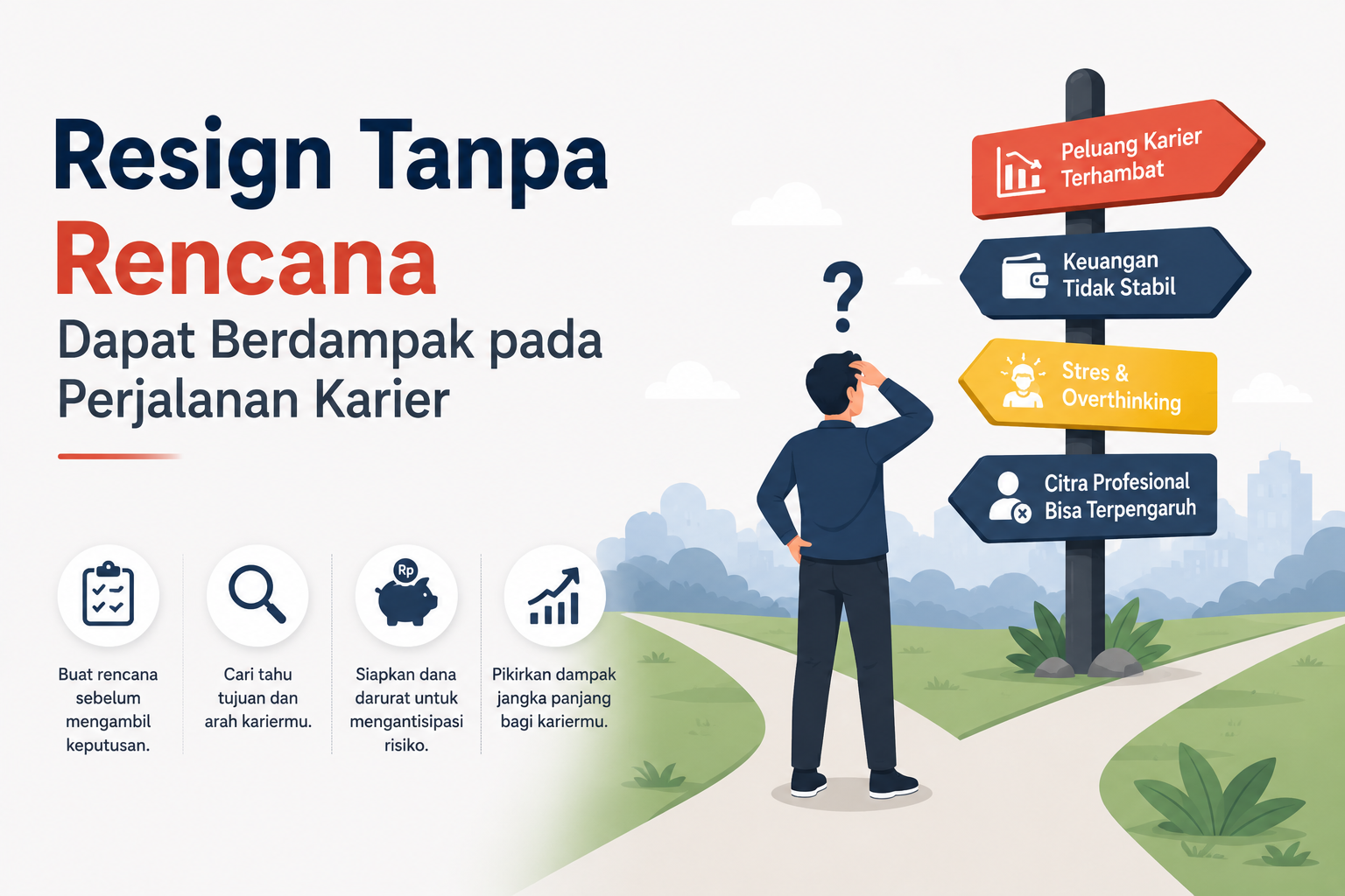 Resign Tanpa Rencana Dapat Berdampak pada Perjalanan Karier