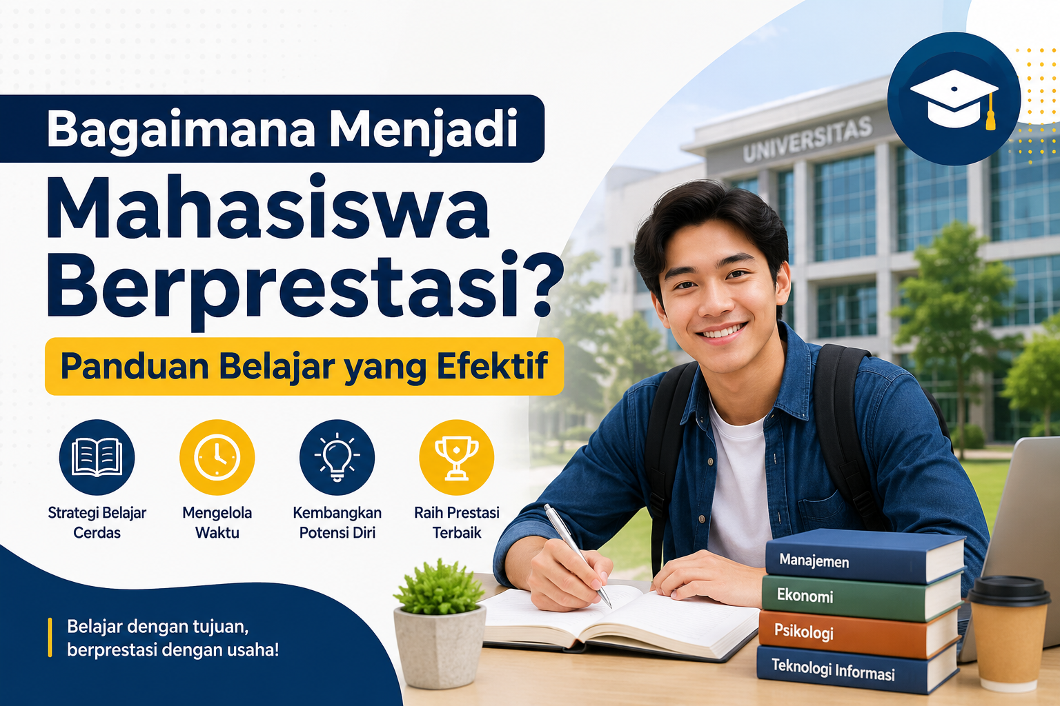 Bagaimana Menjadi Mahasiswa Berprestasi? Panduan Belajar yang Efektif