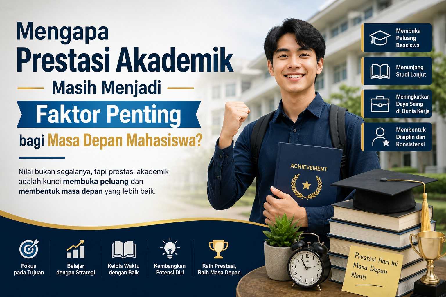 Mengapa Prestasi Akademik Masih Menjadi Faktor Penting bagi Masa Depan Mahasiswa?