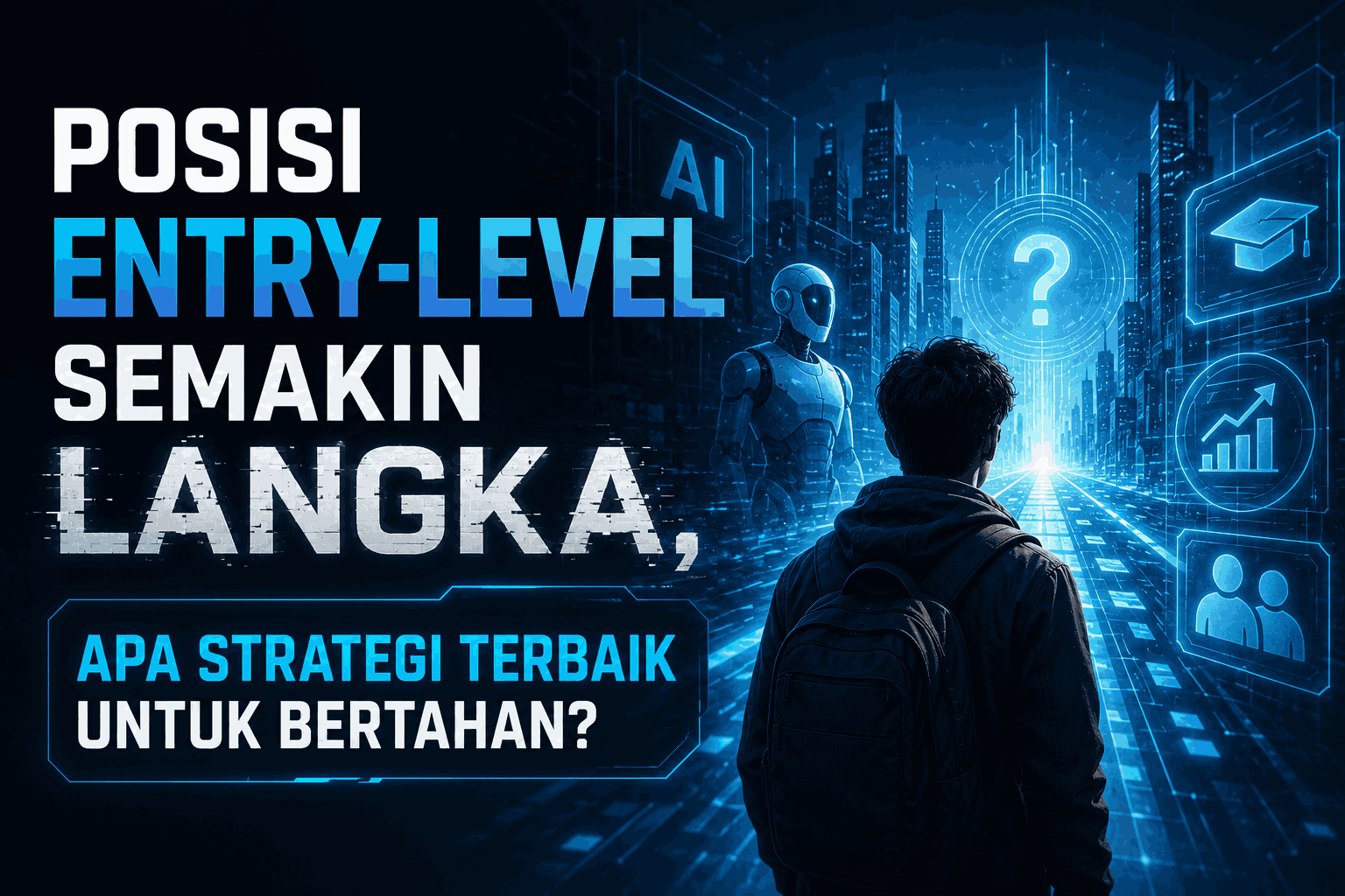 Posisi Entry-Level Semakin Langka, Apa Strategi Terbaik untuk Bertahan?