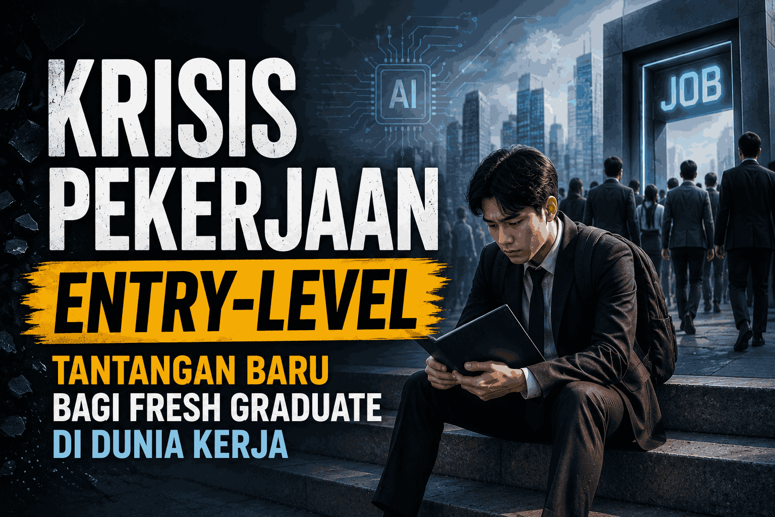 Krisis Pekerjaan Entry-Level, Tantangan Baru bagi Fresh Graduate di Dunia Kerja
