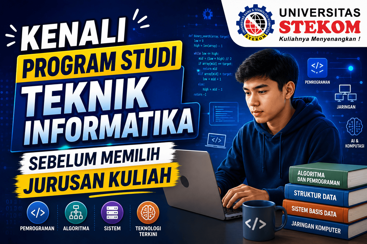 Kenali Program Studi Teknik Informatika Sebelum Memilih Jurusan Kuliah
