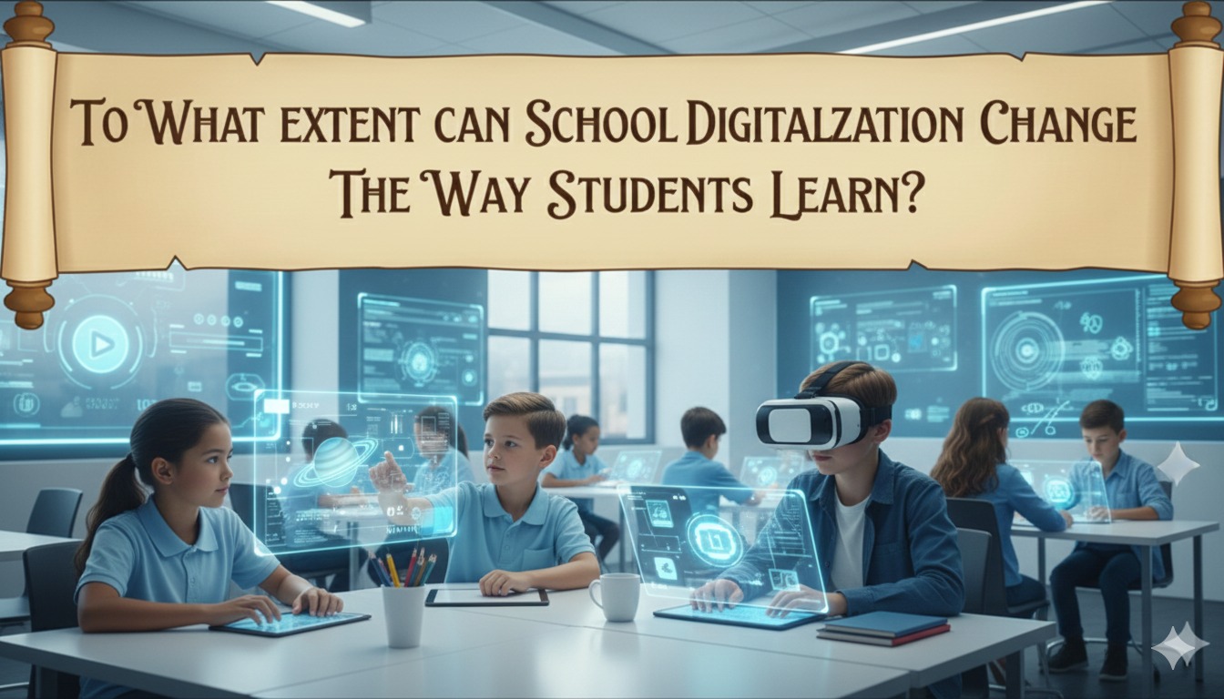 To What Extent Can School Digitalization Change the Way Students Learn?