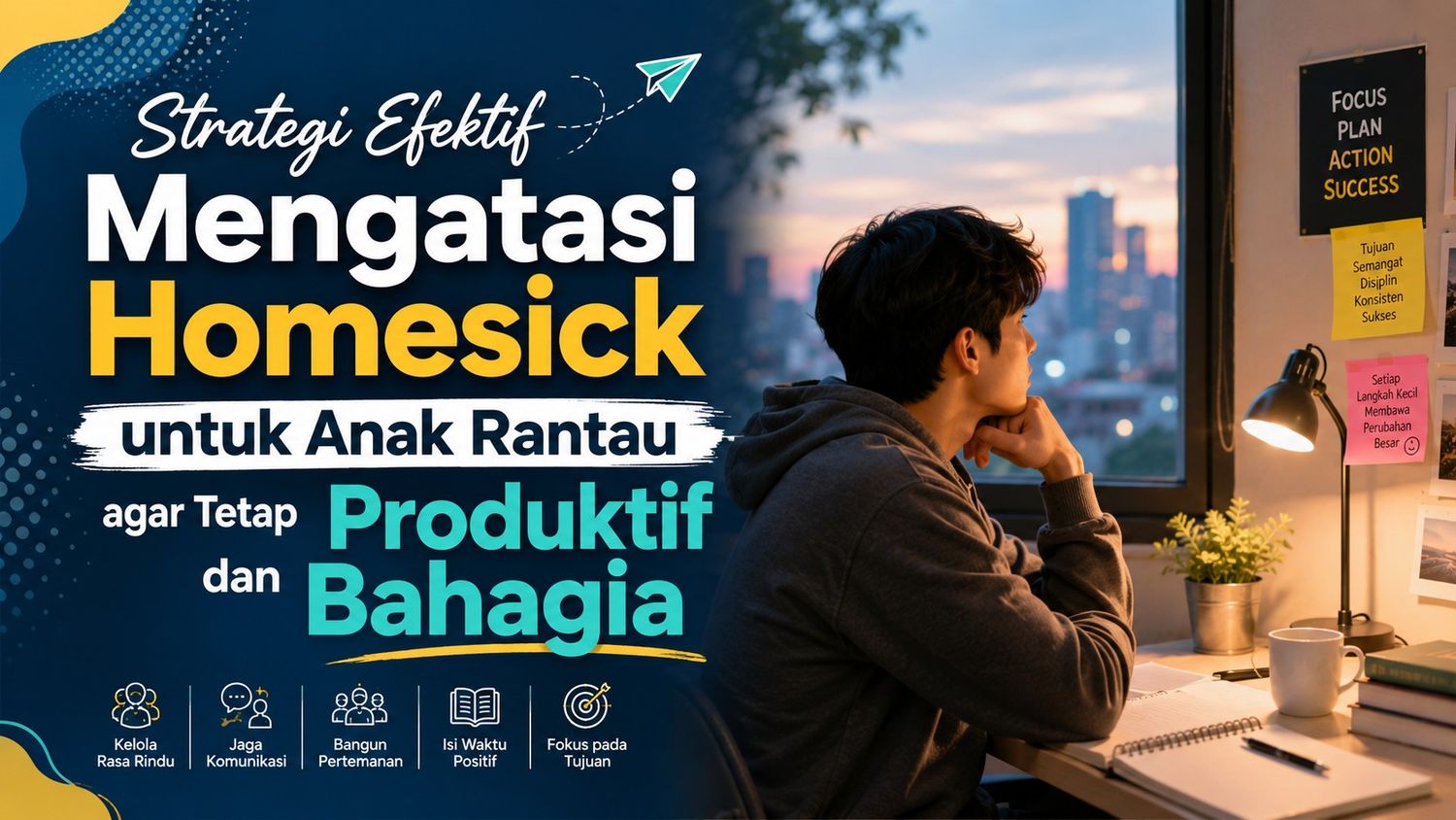 Strategi Efektif Mengatasi Homesick untuk Anak Rantau agar Tetap Produktif dan Bahagia