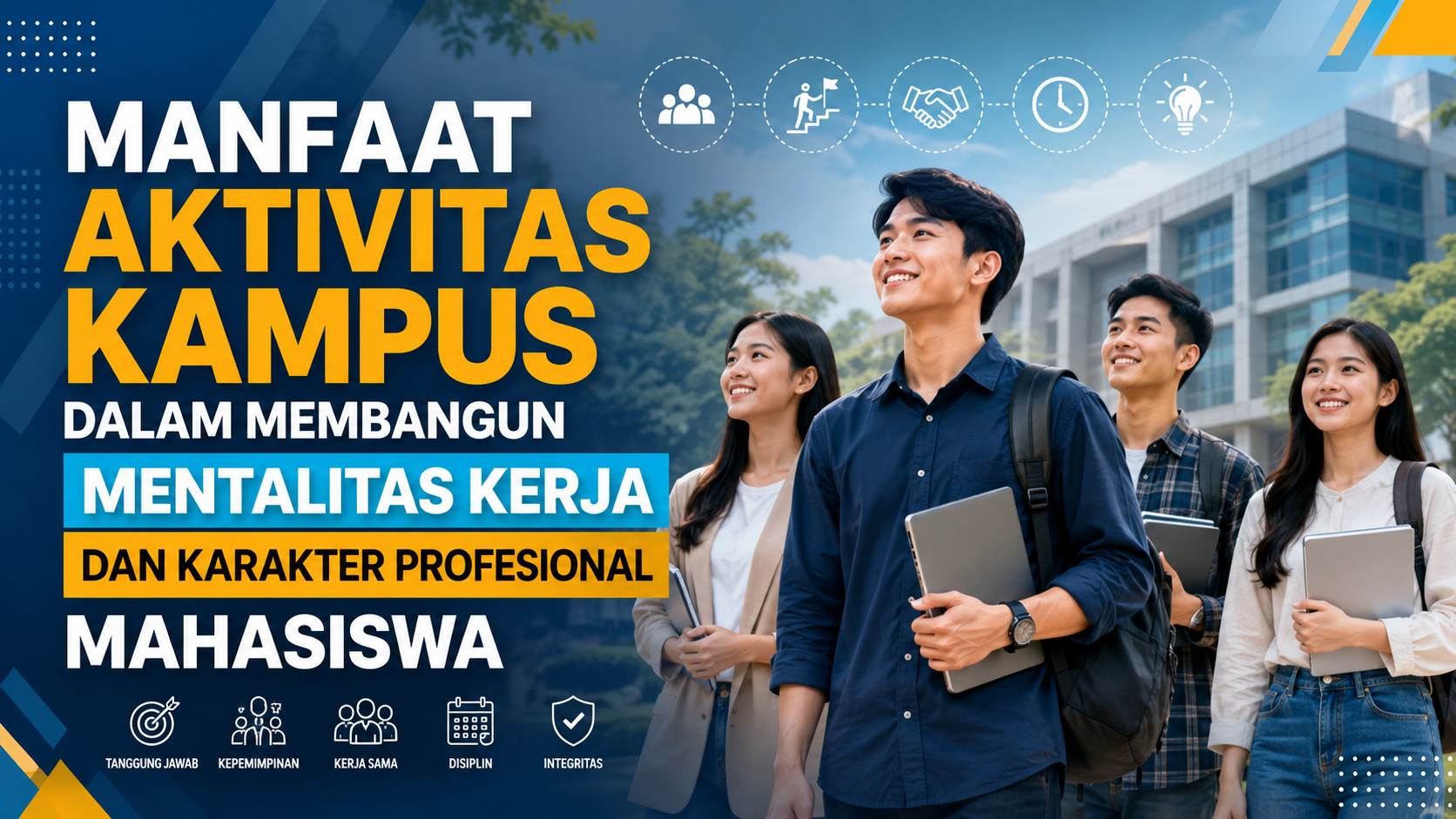 Manfaat Aktivitas Kampus dalam Membangun Mentalitas Kerja dan Karakter Profesional Mahasiswa