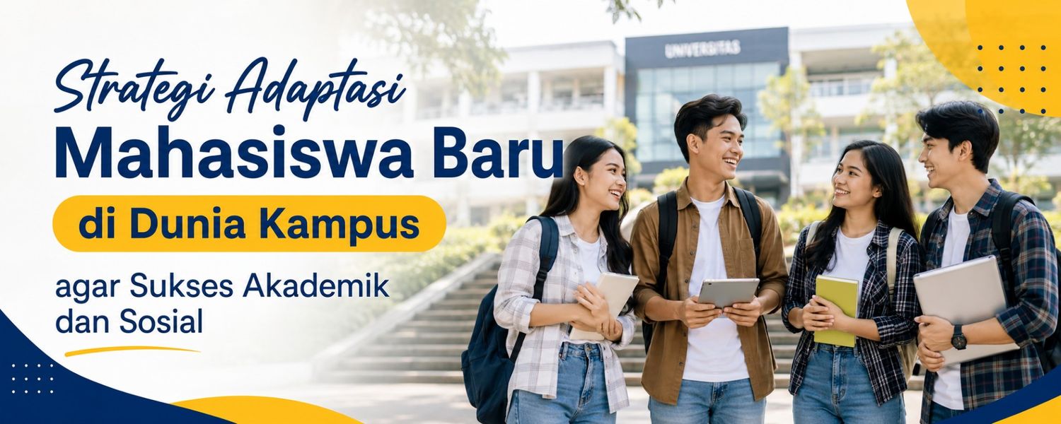 Strategi Adaptasi Mahasiswa Baru di Dunia Kampus agar Sukses Akademik dan Sosial