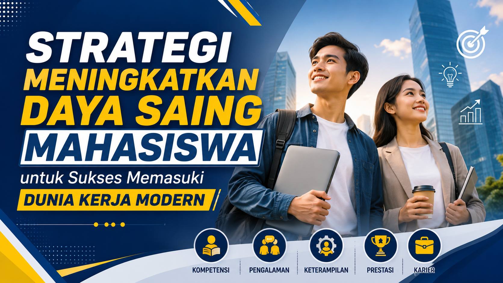Strategi Meningkatkan Daya Saing Mahasiswa untuk Sukses Memasuki Dunia Kerja Modern