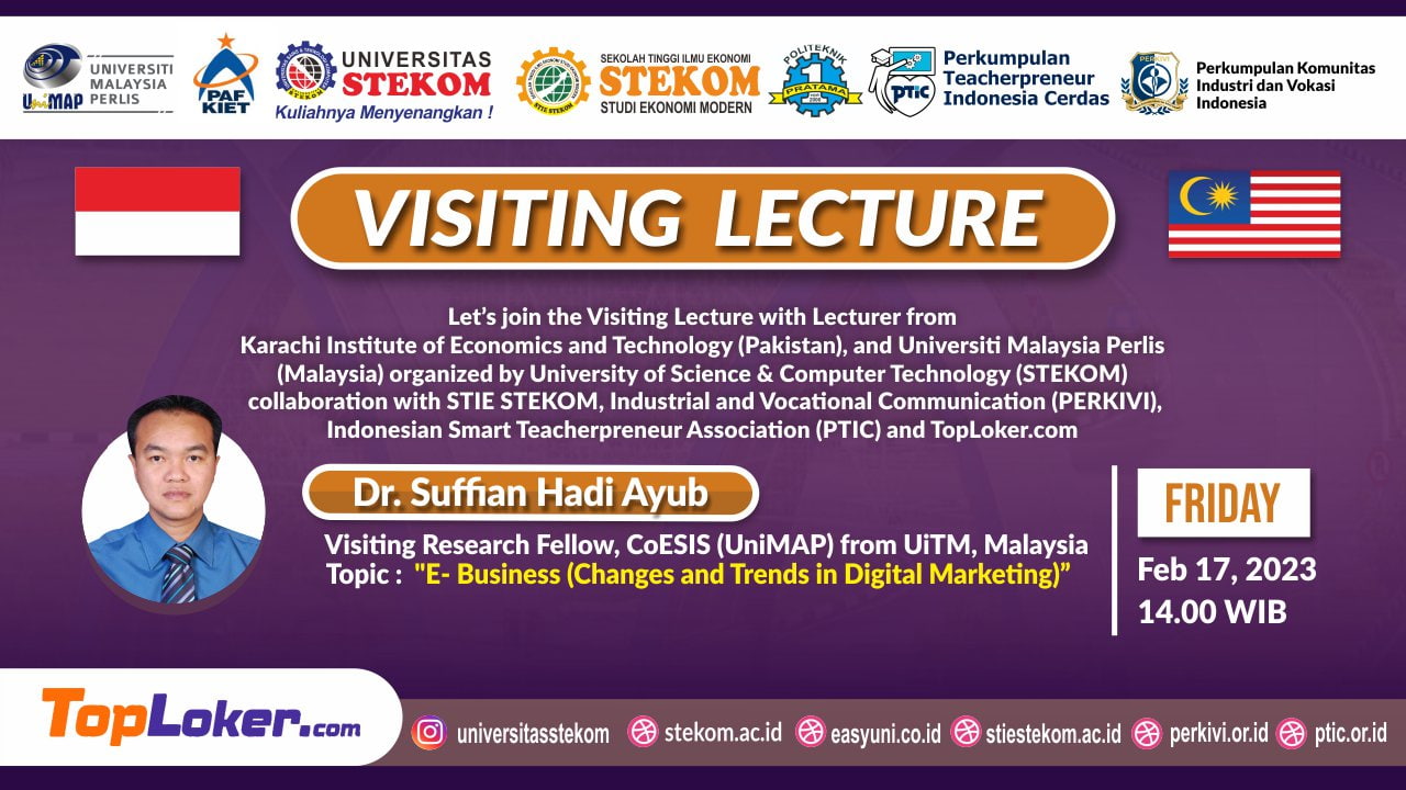 VISITING LECTURE DAY 1 E-Business (Changes and Trends in Digital Marketing