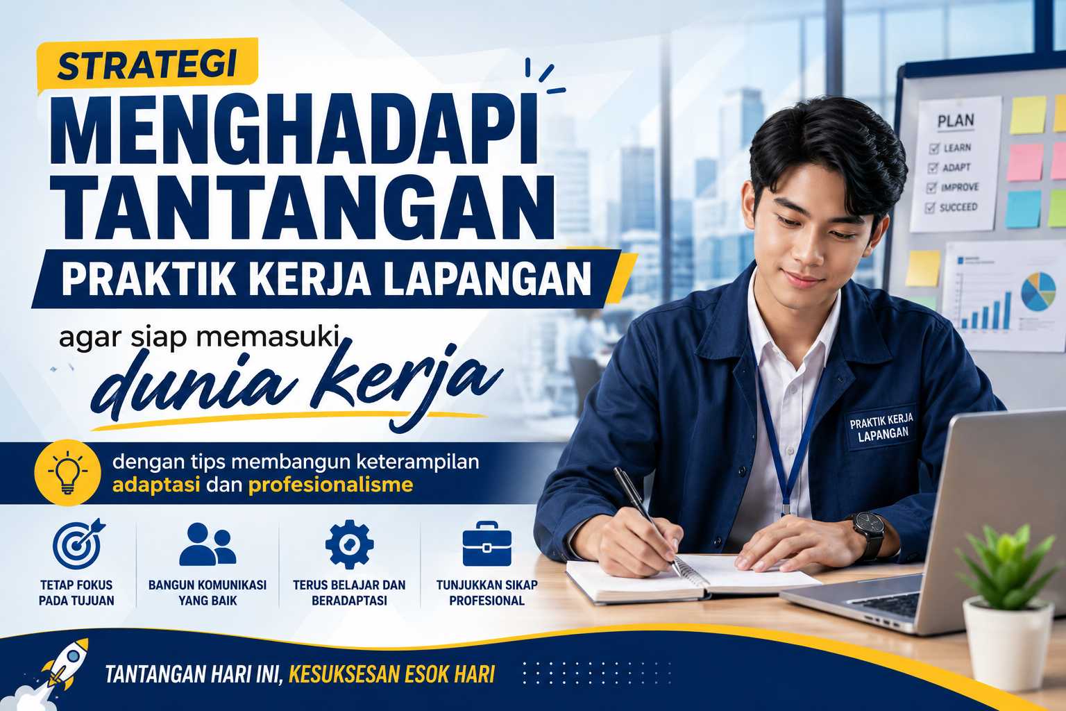 Strategi Menghadapi Tantangan Praktik Kerja Lapangan Agar Siap Memasuki Dunia Kerja