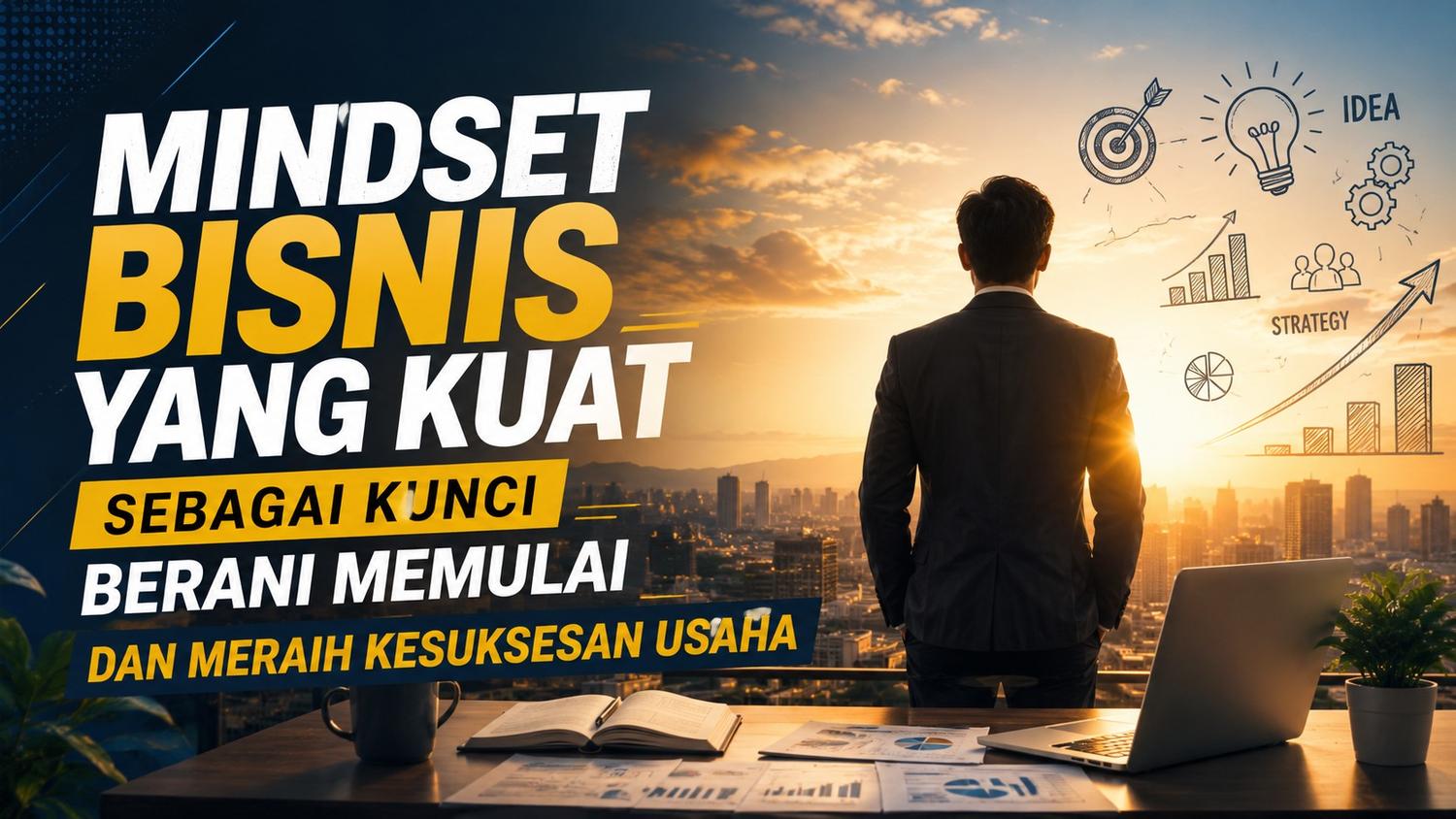 Mindset Bisnis yang Kuat sebagai Kunci Berani Memulai dan Meraih Kesuksesan Usaha