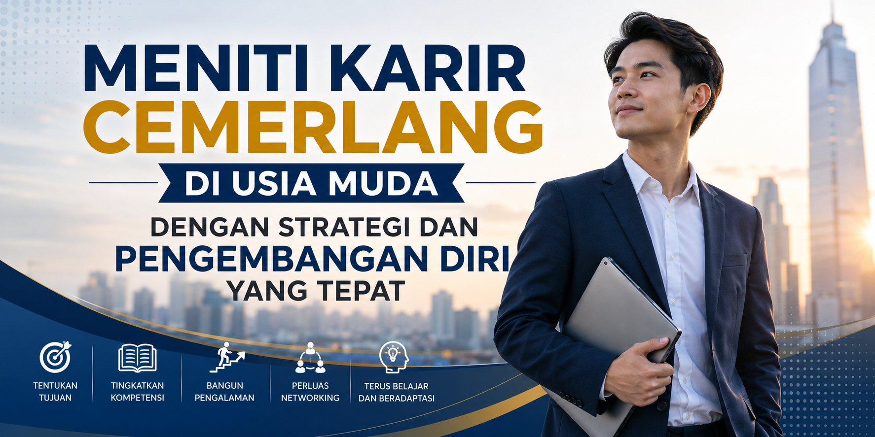Meniti Karir Cemerlang di Usia Muda dengan Strategi dan Pengembangan Diri yang Tepat