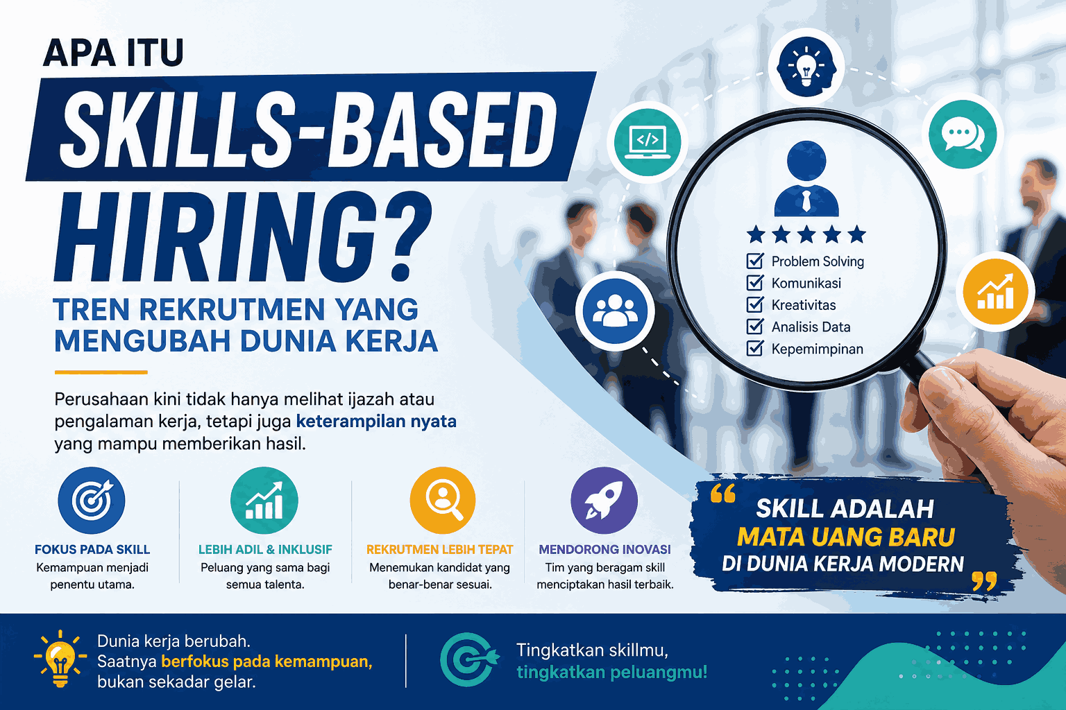 Apa Itu Skills-Based Hiring? Tren Rekrutmen yang Mengubah Dunia Kerja