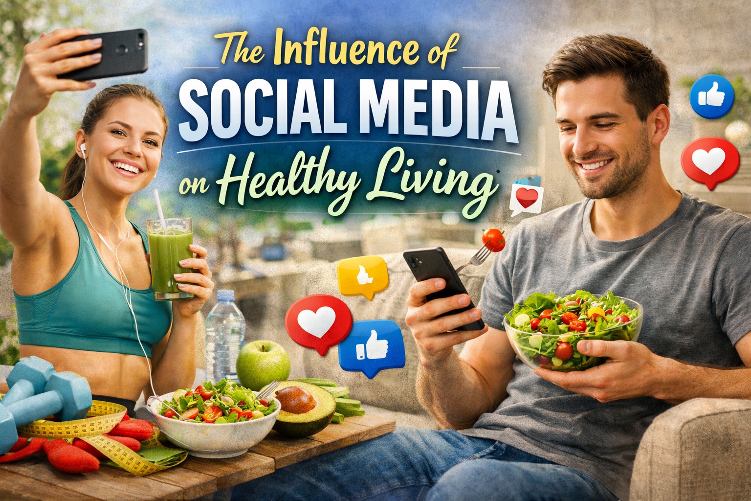 The Influence of Social Media on Healthy Living