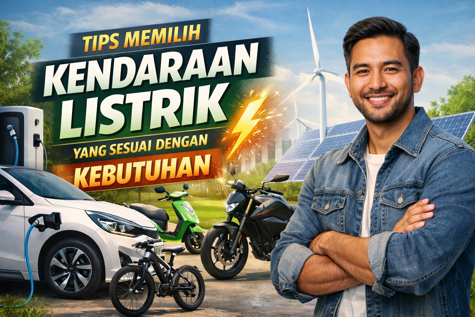 Tips Memilih Kendaraan Listrik yang Sesuai dengan Kebutuhan