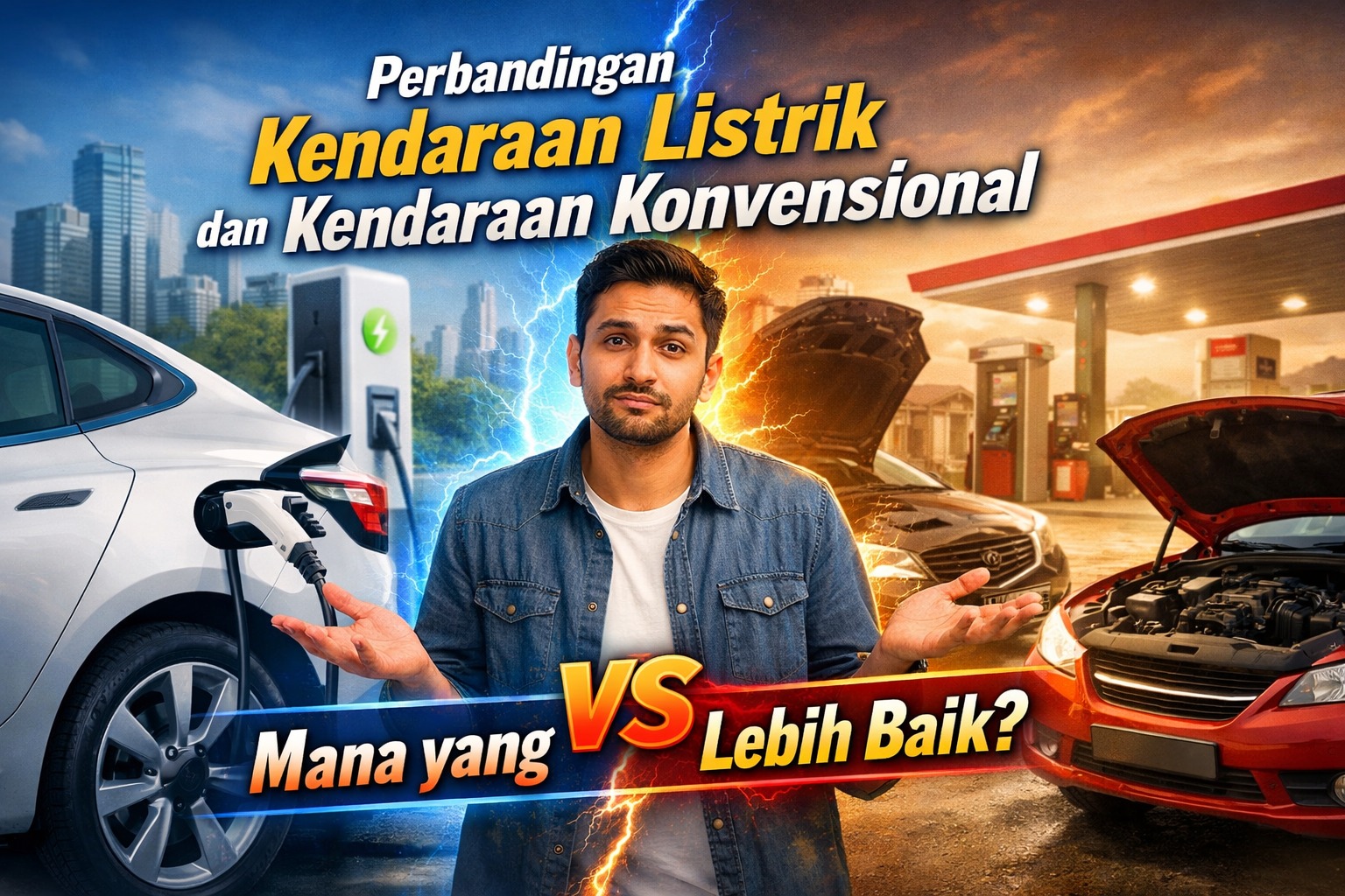 Perbandingan Kendaraan Listrik dan Kendaraan Konvensional Mana yang Lebih Baik?