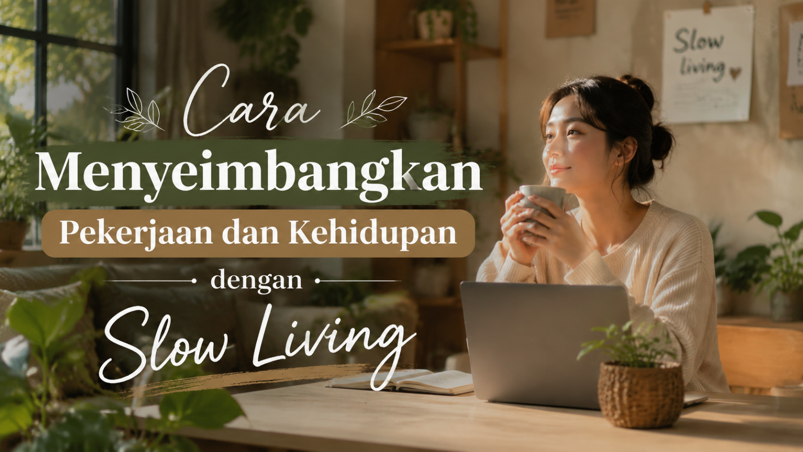 Cara Menyeimbangkan Pekerjaan Dan Kehidupan Dengan Slow Living