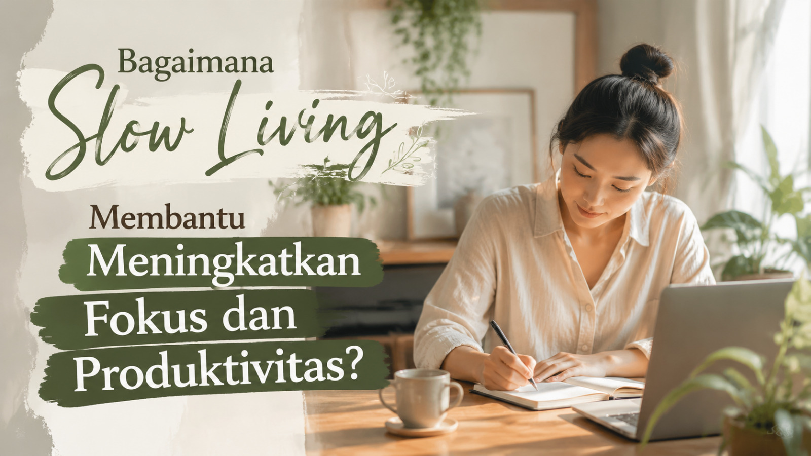 Bagaimana Slow Living Membantu Meningkatkan Fokus Dan Produktivitas?