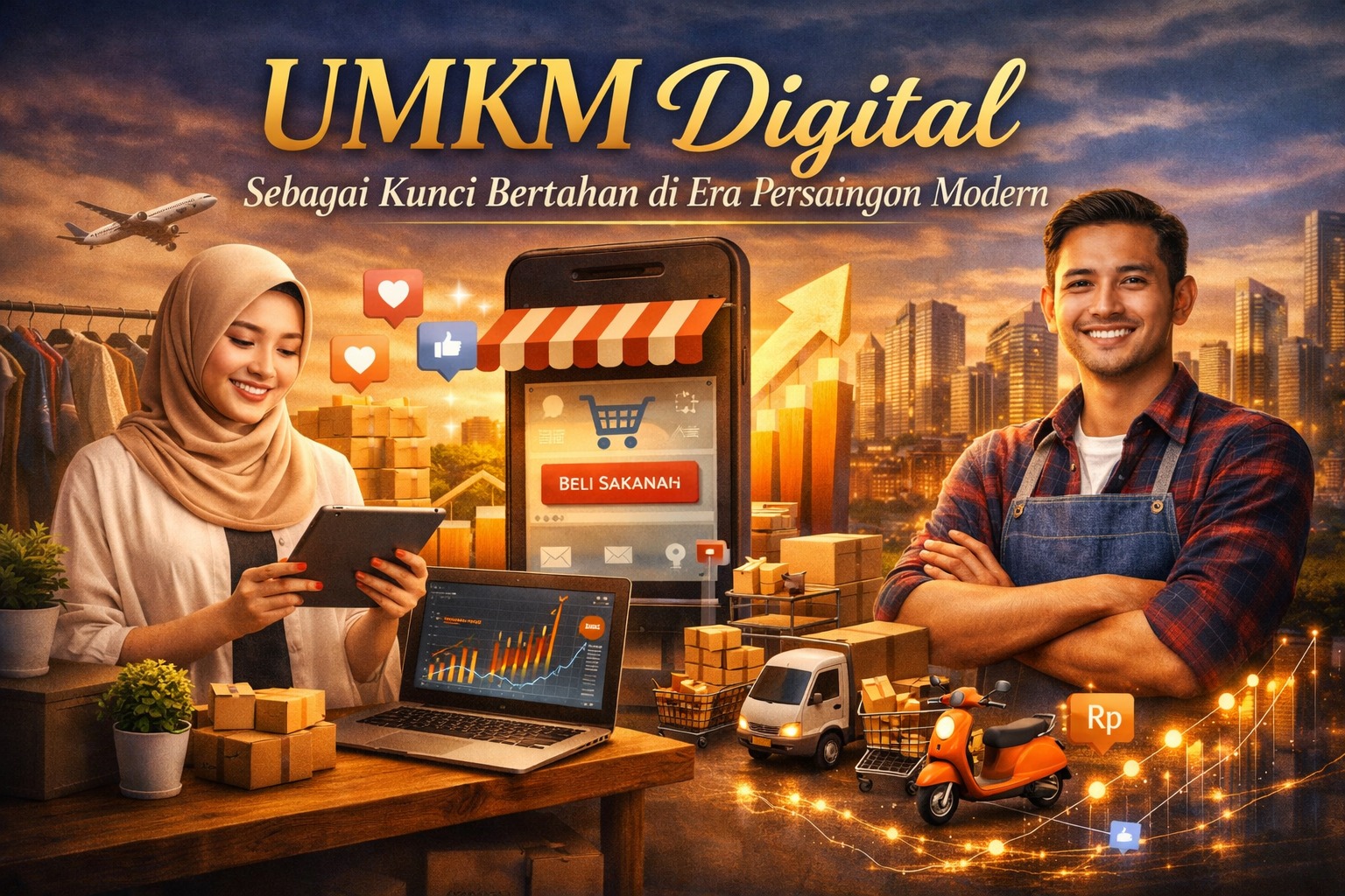UMKM Digital Sebagai Kunci Bertahan di Era Persaingan Modern