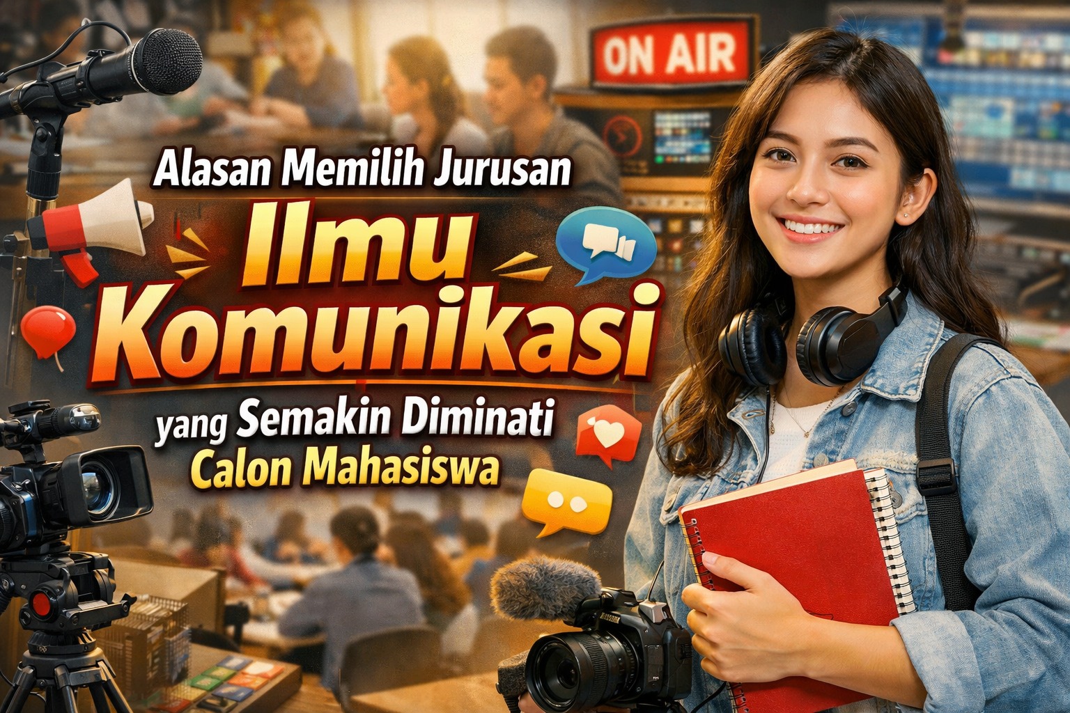 Alasan Memilih Jurusan Ilmu Komunikasi yang Semakin Diminati Calon Mahasiswa
