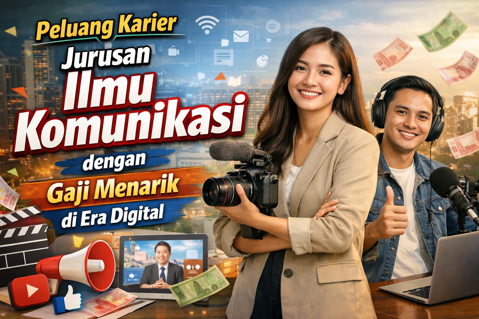 Peluang Karier Jurusan Ilmu Komunikasi dengan Gaji Menarik di Era Digital