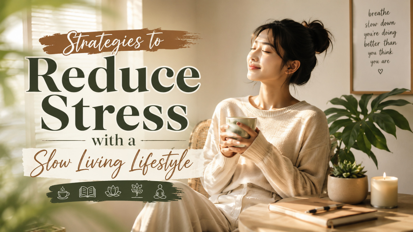 Strategies To Reduce Stress With A Slow Living Lifestyle