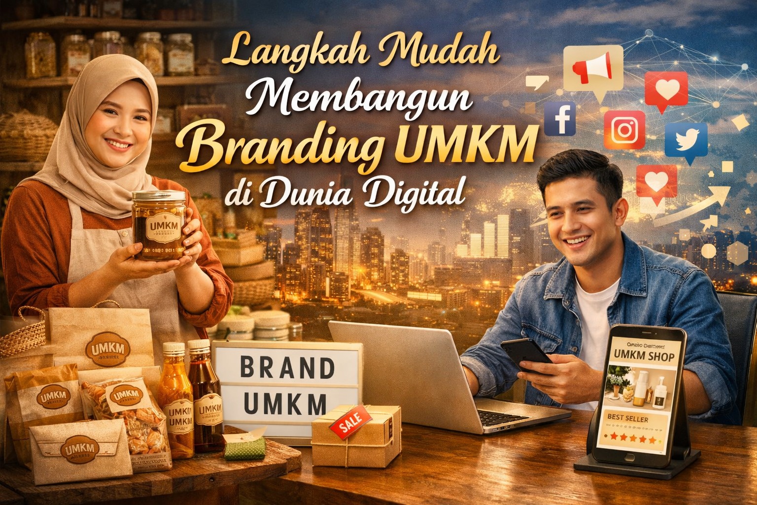 Langkah Mudah Membangun Branding UMKM di Dunia Digital