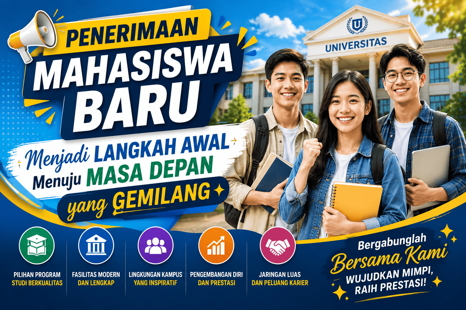 Penerimaan Mahasiswa Baru Menjadi Langkah Awal Menuju Masa Depan yang Gemilang