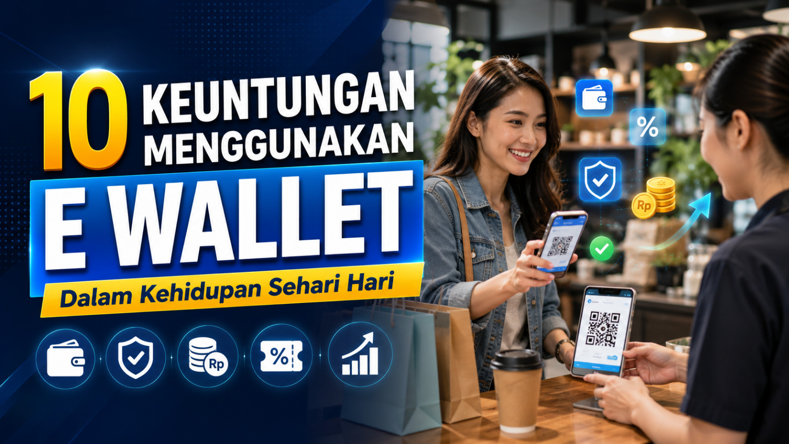 10 Keuntungan Menggunakan E Wallet dalam Kehidupan Sehari Hari.