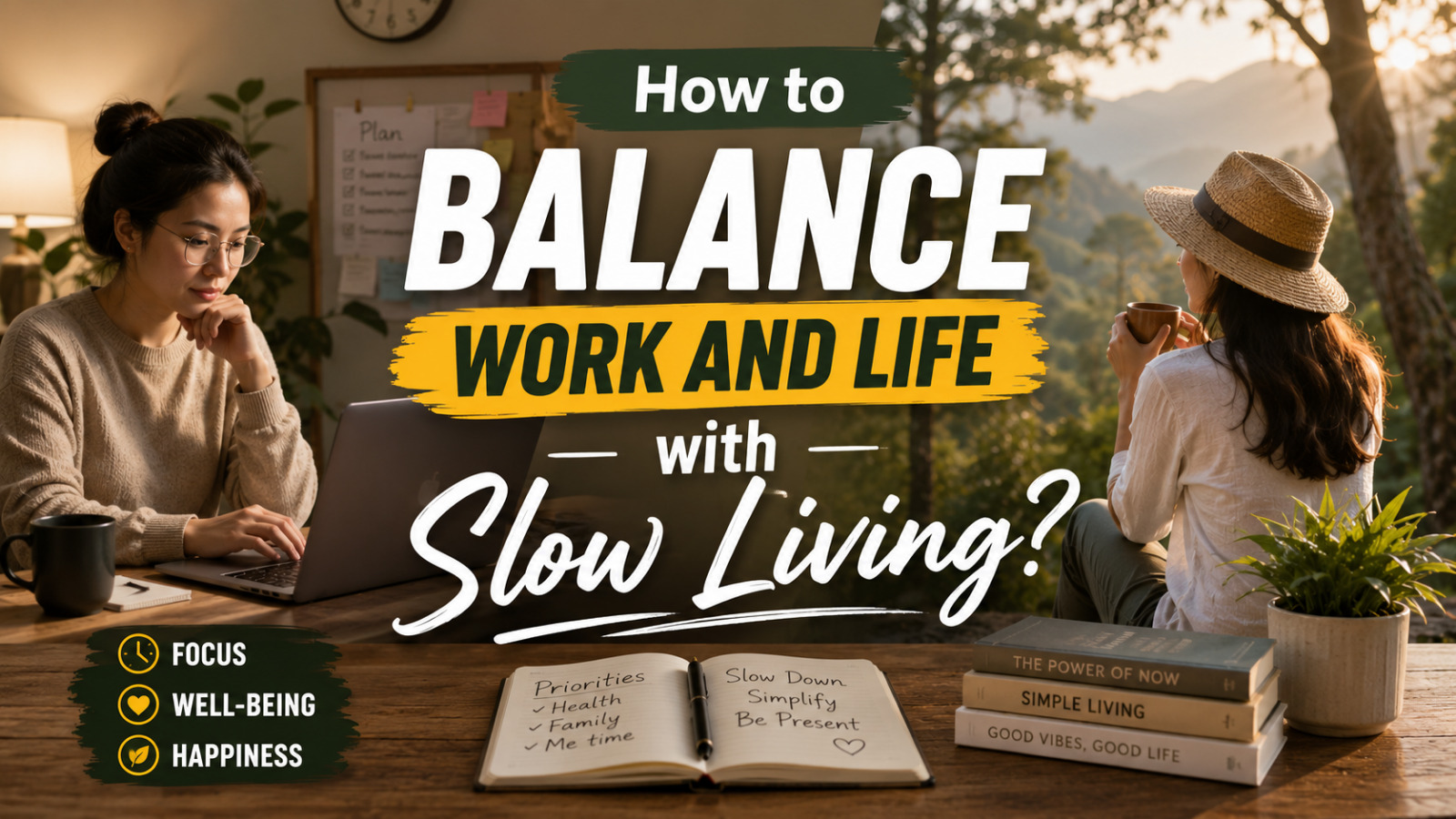 How To Balance Work And Life With Slow Living?