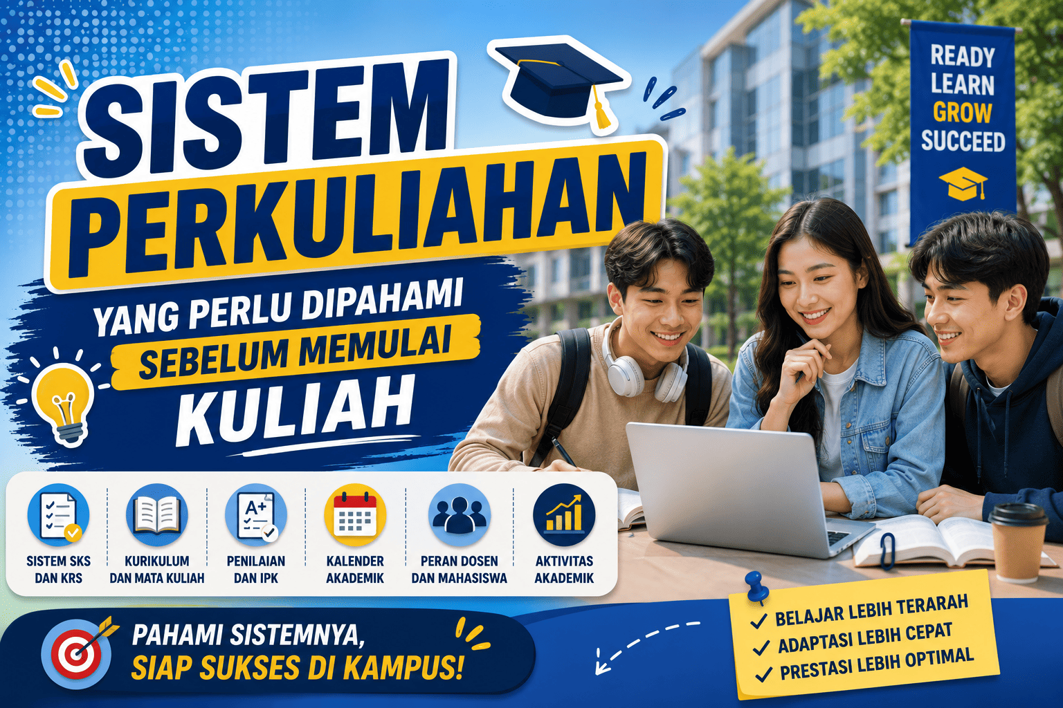 Sistem Perkuliahan di Indonesia yang Perlu Dipahami Mahasiswa Baru