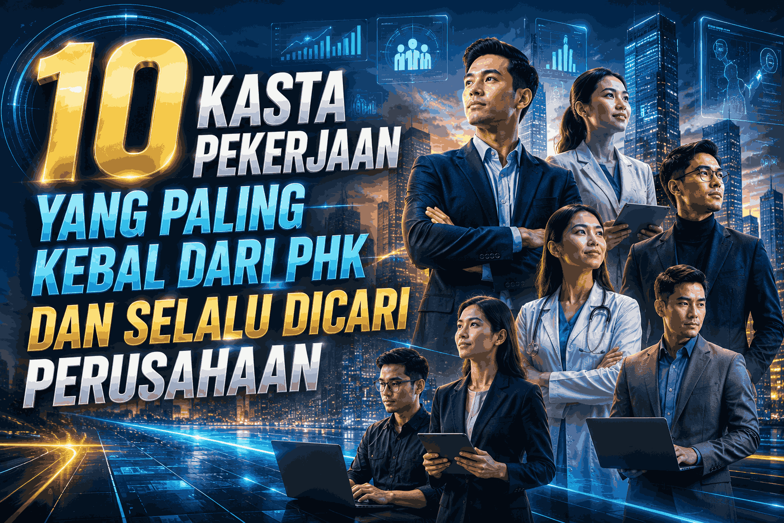 10 Kasta Pekerjaan yang Paling Kebal dari PHK dan Selalu Dicari Perusahaan