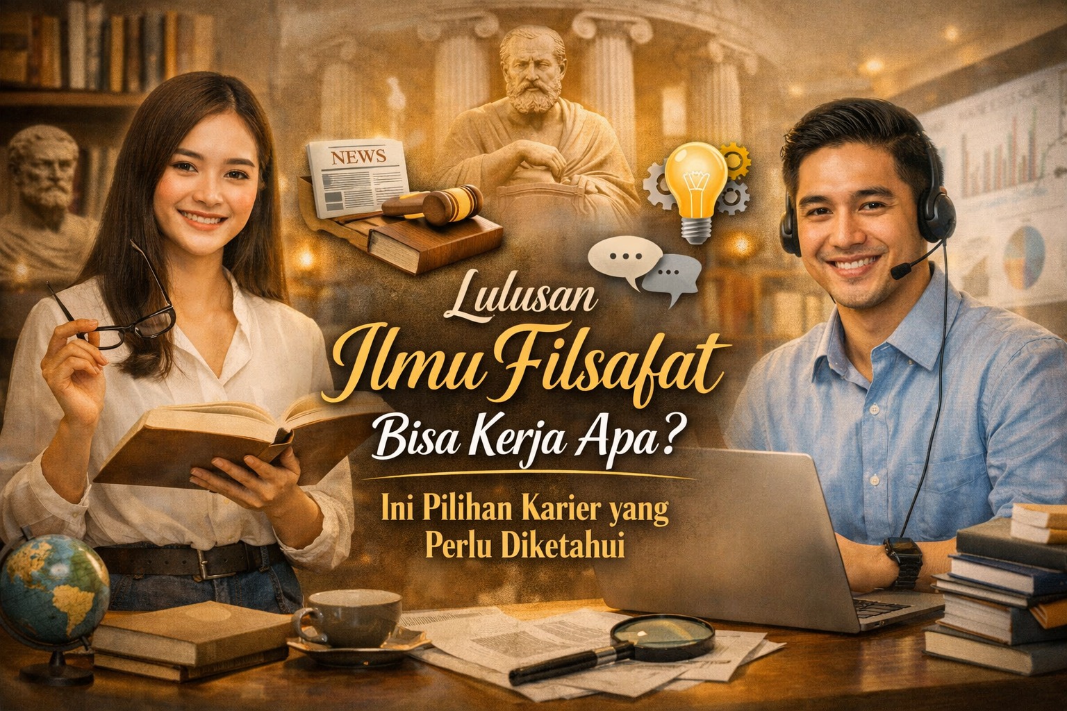 Lulusan Ilmu Filsafat Bisa Kerja Apa? Ini Pilihan Karier yang Perlu Diketahui