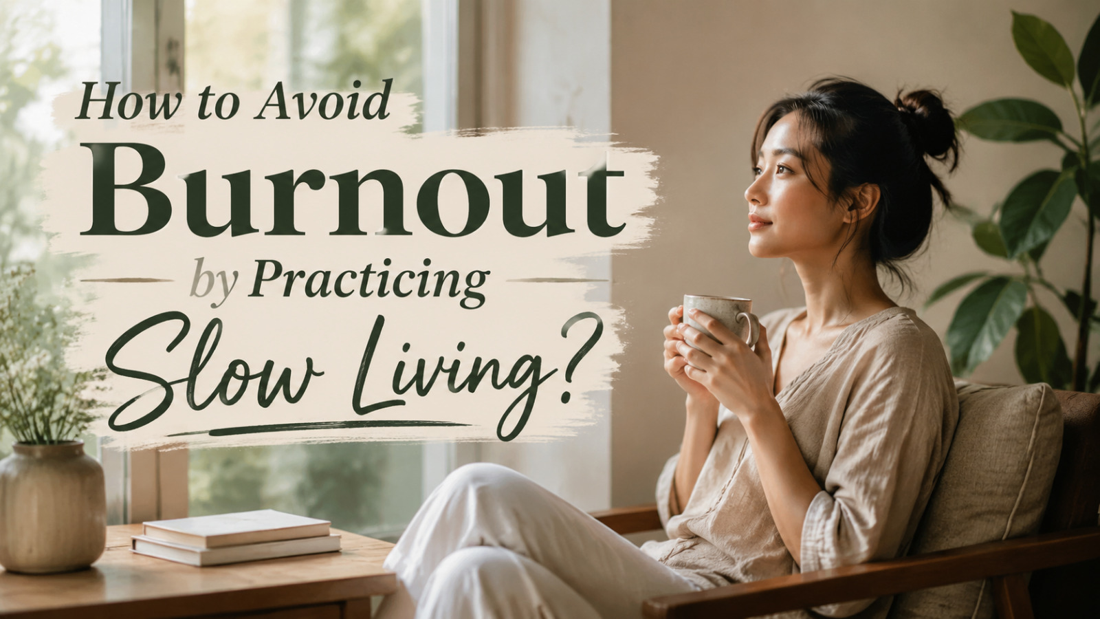 How to Avoid Burnout by Practicing Slow Living?