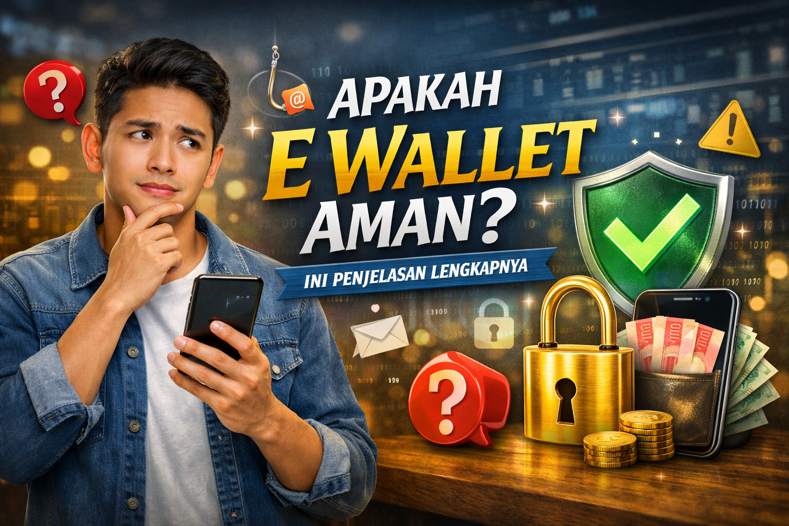 Apakah E-wallet aman? ini penjelasannya