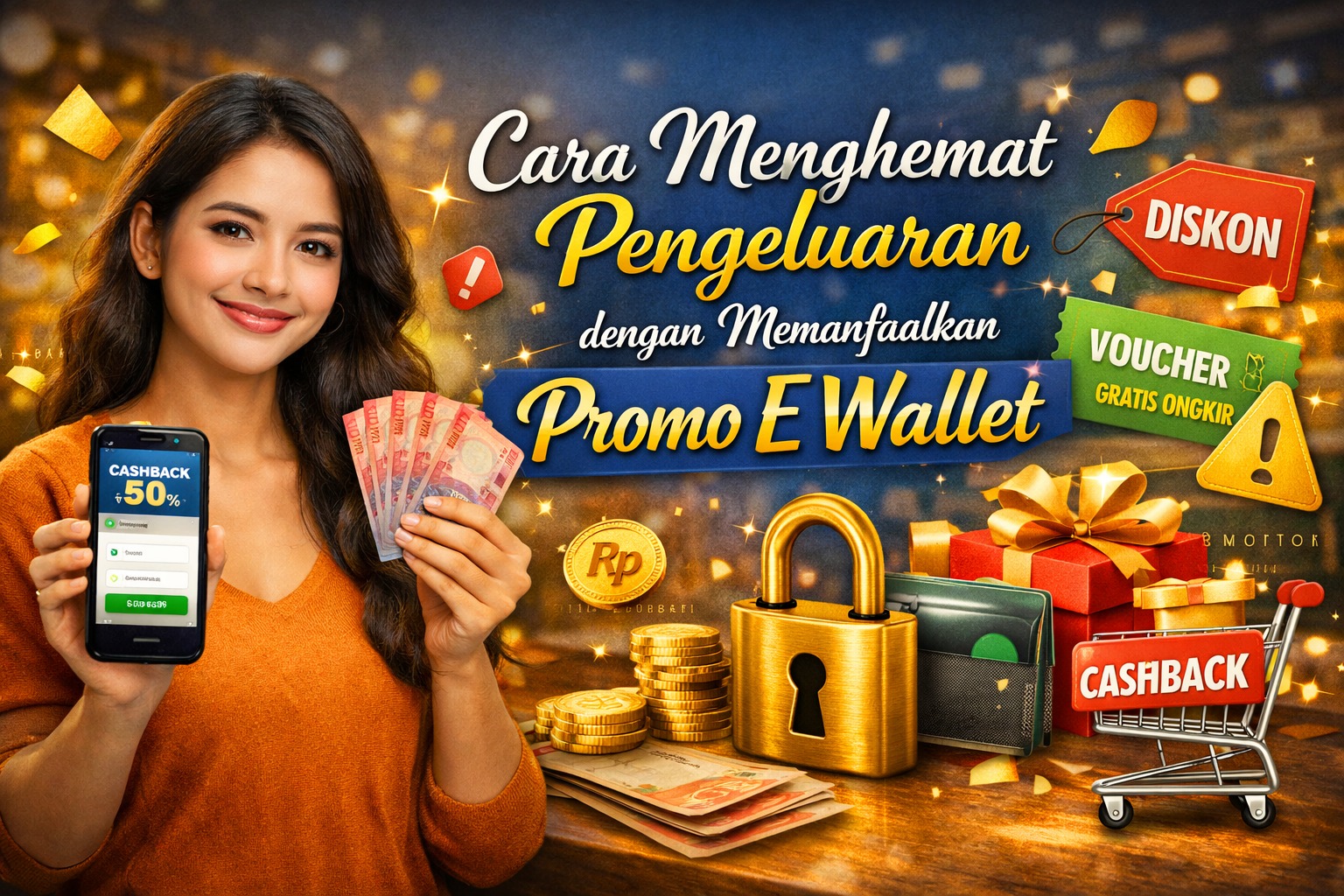  Cara Menghemat Pengeluaran dengan Memanfaatkan Promo E Wallet.