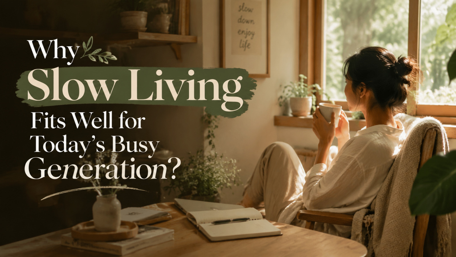 Why Slow Living Fits Well For Today’s Busy Generation?